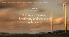Desktop Screenshot of nsonic.de