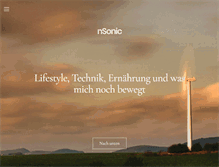Tablet Screenshot of nsonic.de